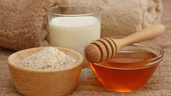 honey and oatmeal for skin rejuvenation