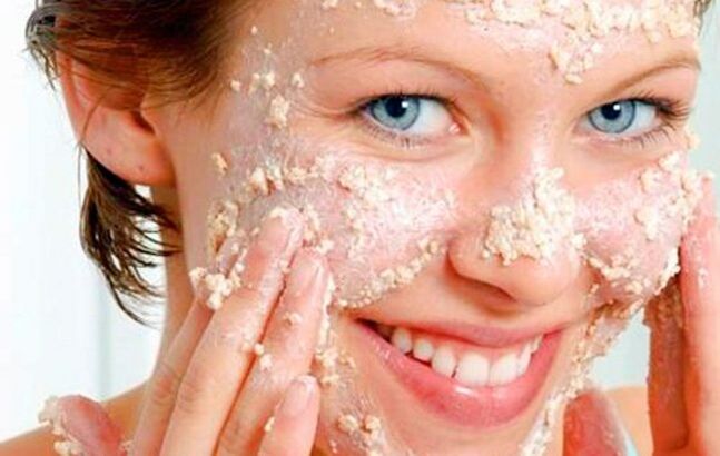 Applying an oatmeal mask will make your skin even and smooth. 