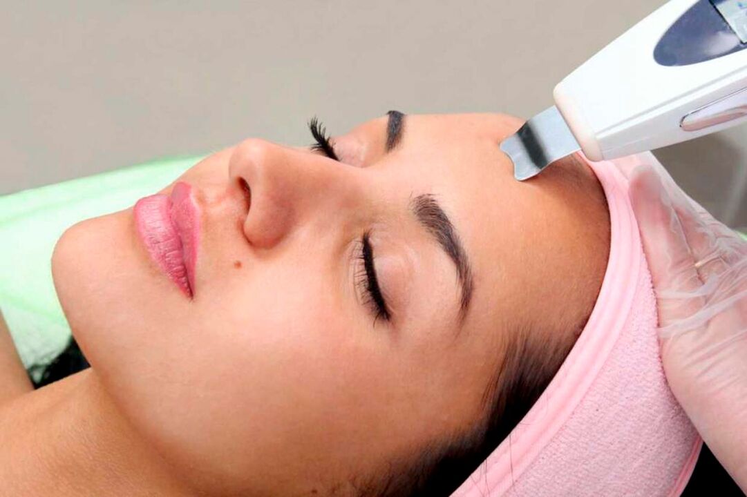 ultrasonic facial cleansing for rejuvenation